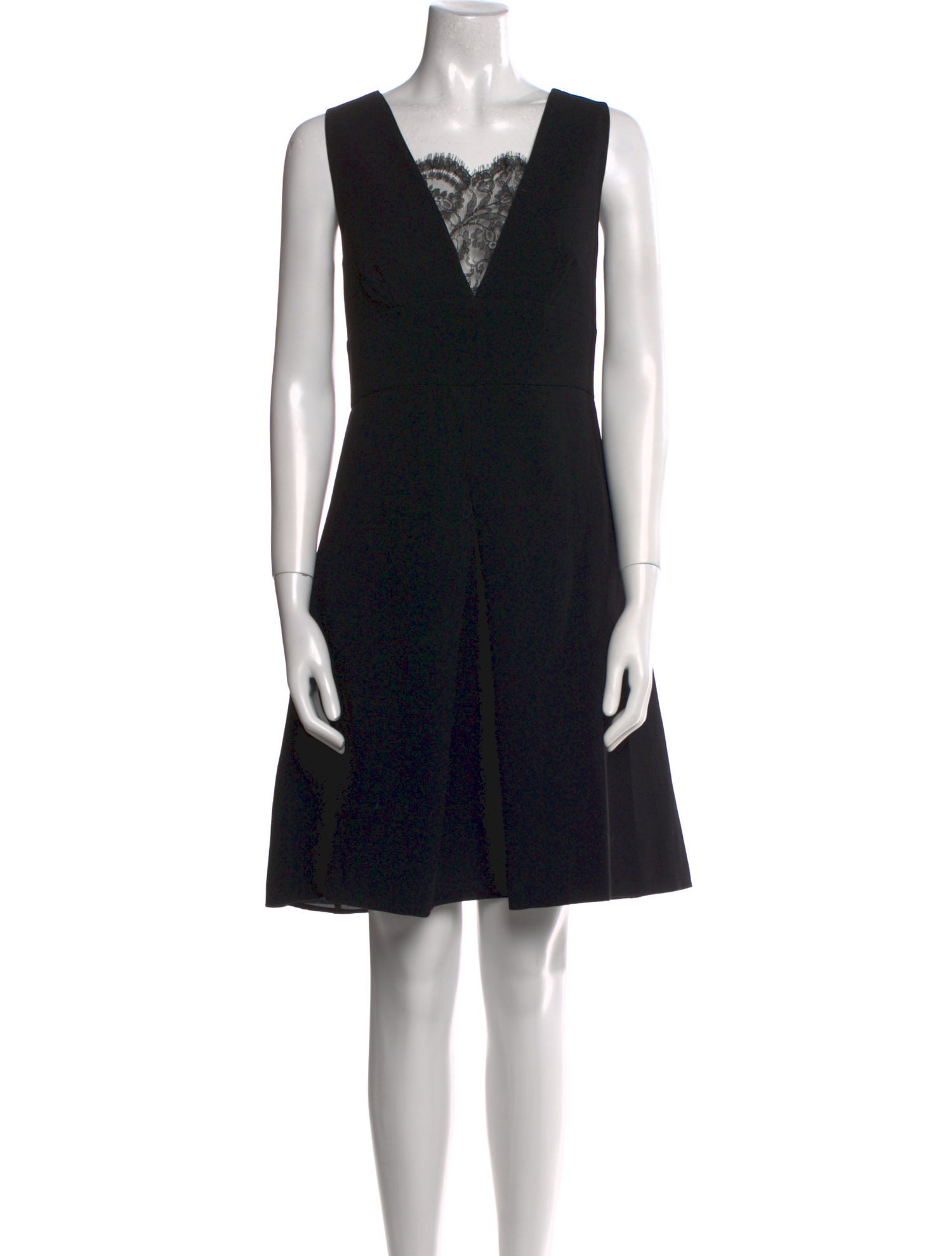 Tara Jarmon V-Neck Knee-Length Dress w/ Tags