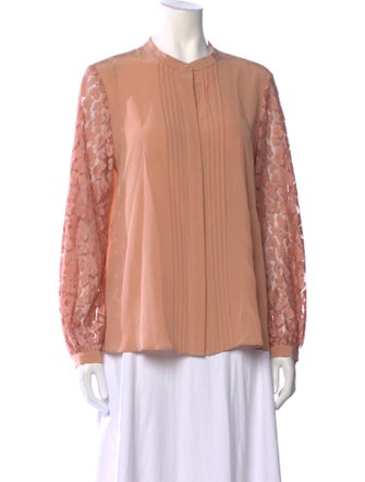 Tara Jarmon Crew Neck Long Sleeve Blouse