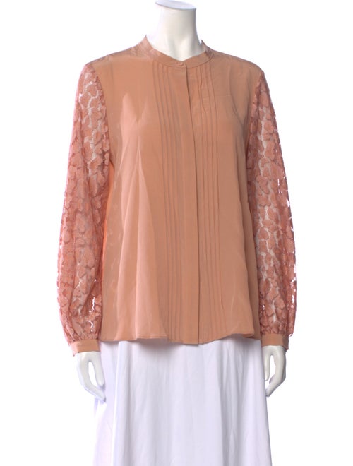 Tara Jarmon Crew Neck Long Sleeve Blouse