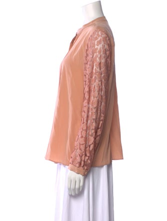 Tara Jarmon Crew Neck Long Sleeve Blouse