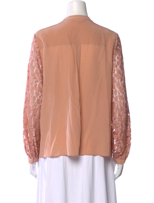 Tara Jarmon Crew Neck Long Sleeve Blouse