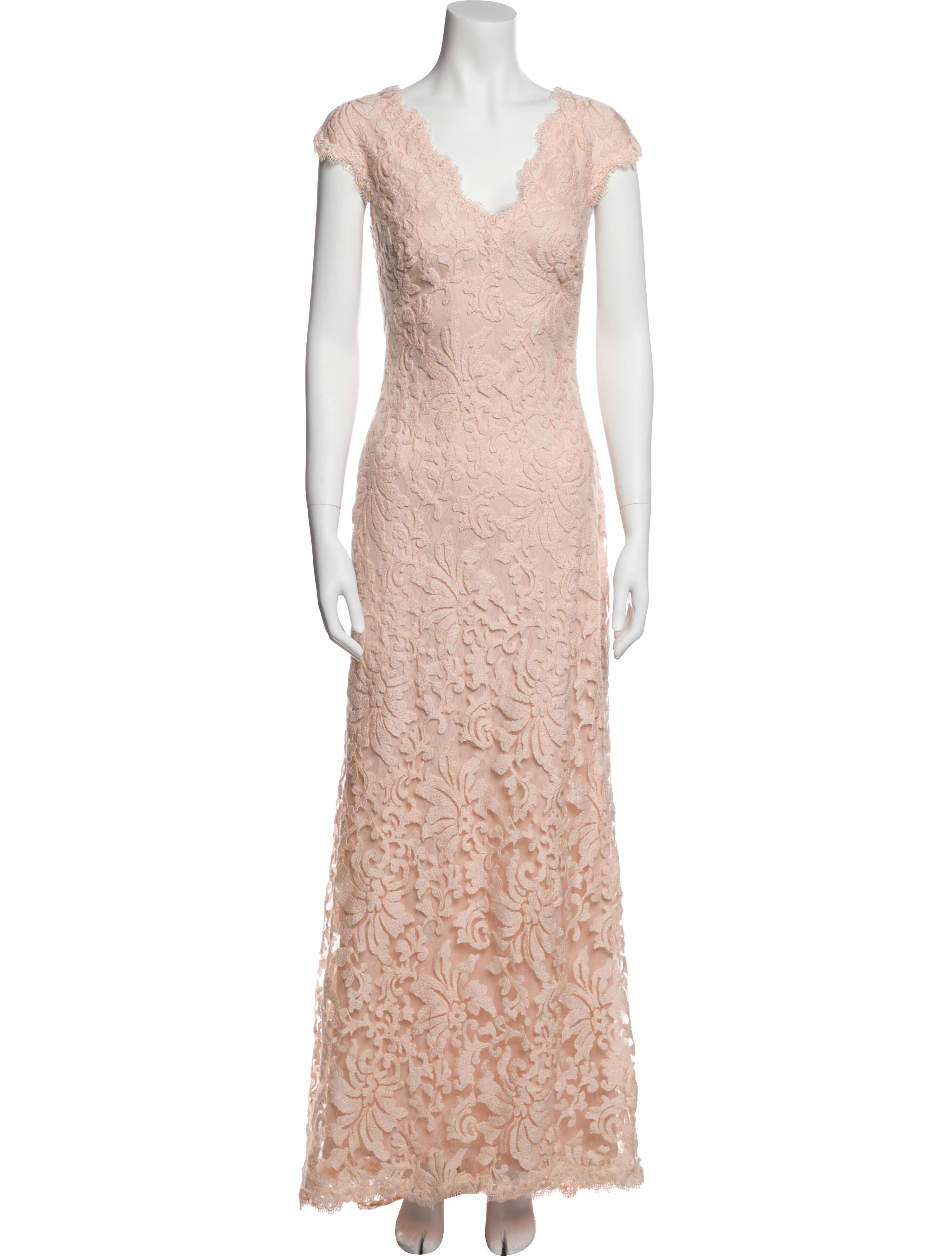 tadashi pink lace dress Tadashi Shoji Floral Lace Dress