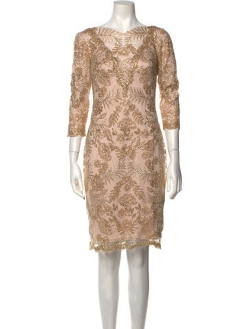 Tadashi Shoji Dresses Lace Pattern Knee-Length Dress US 4 | S