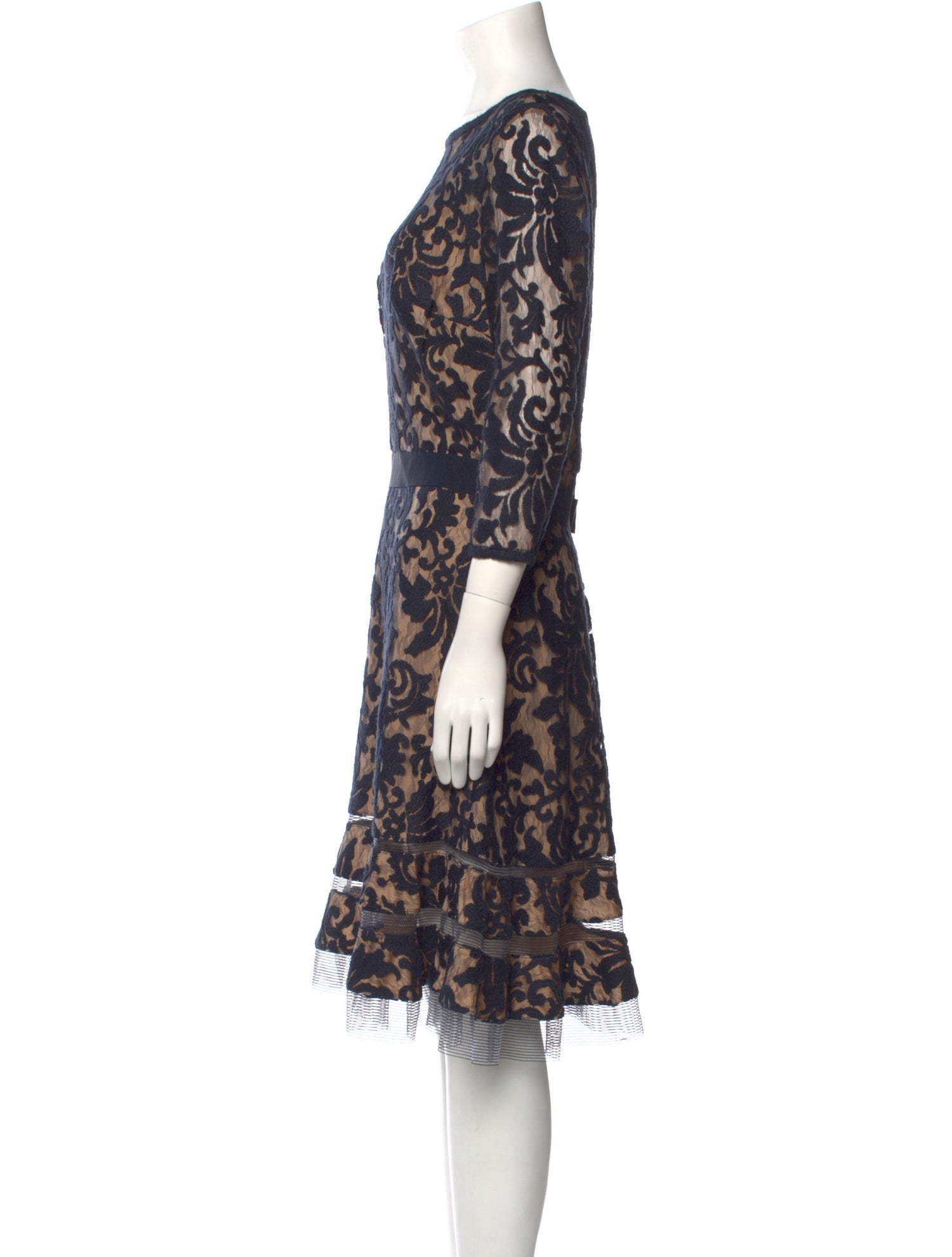Tadashi Shoji Printed Knee-Length Dress