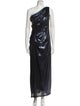 Tadashi Shoji Sequin Long Dress
