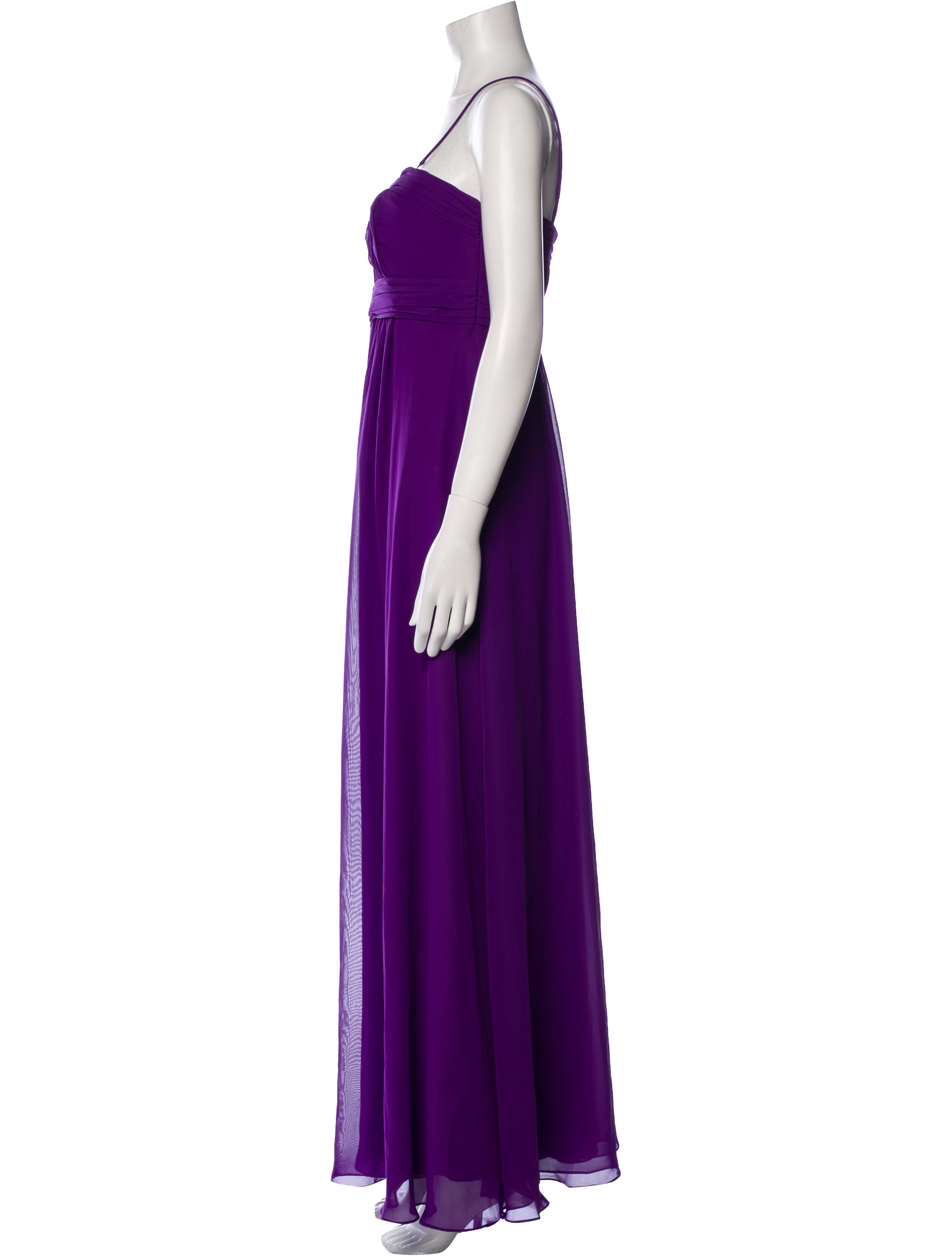 Wtoo by Watters Square Neckline Long Dress