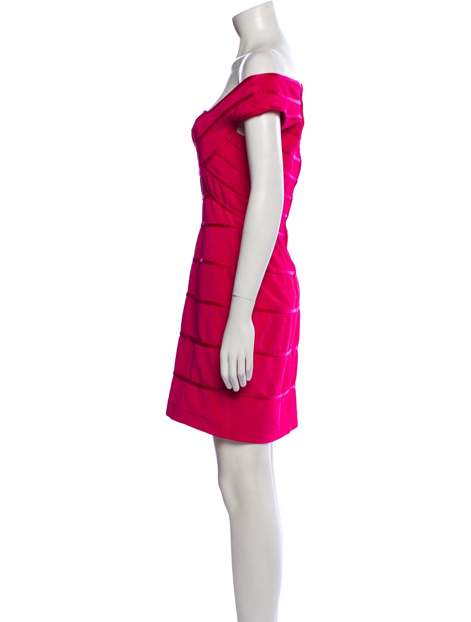 Tadashi Collection Off-The-Shoulder Mini Dress