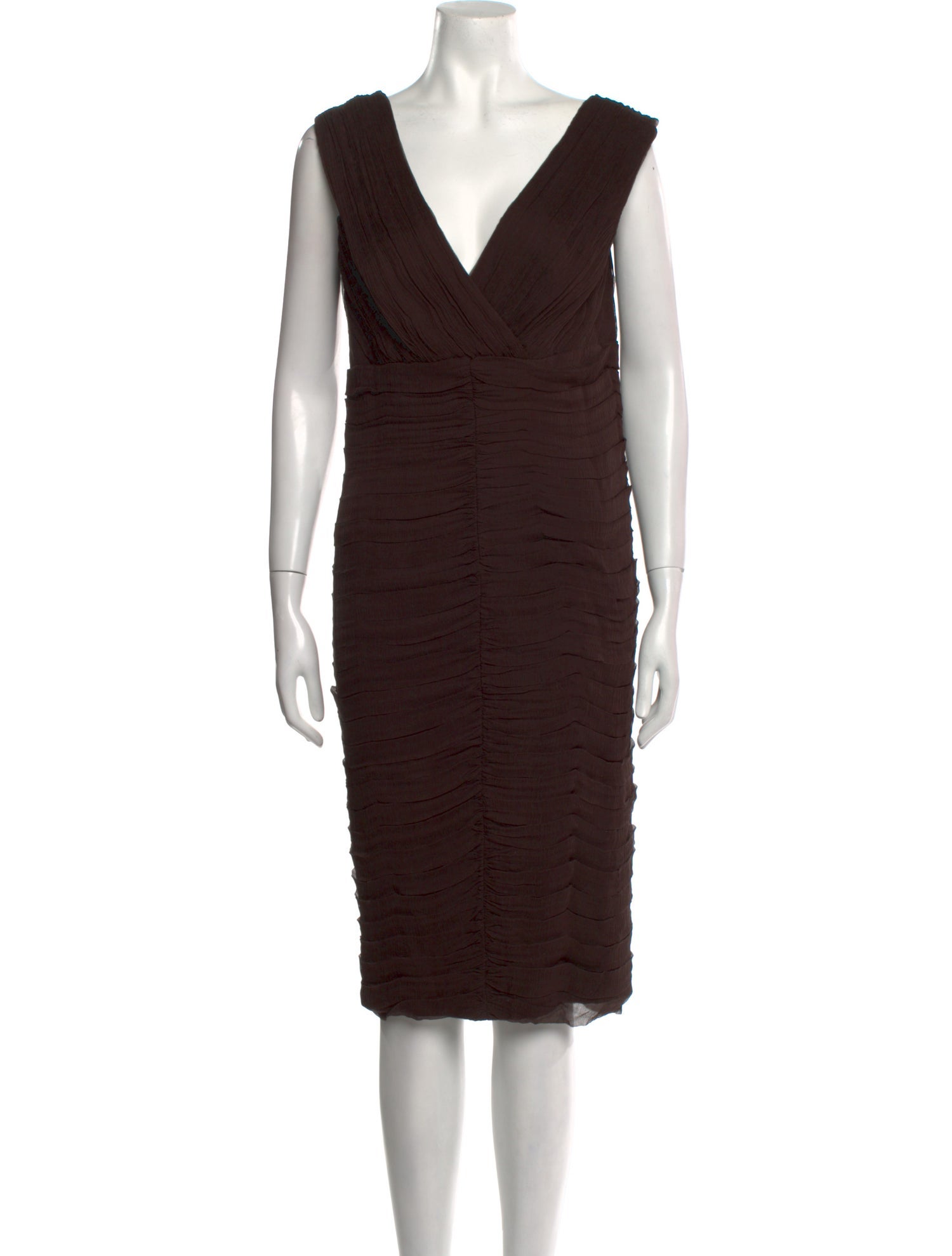 Tadashi Shoji Silk Knee-Length Dress