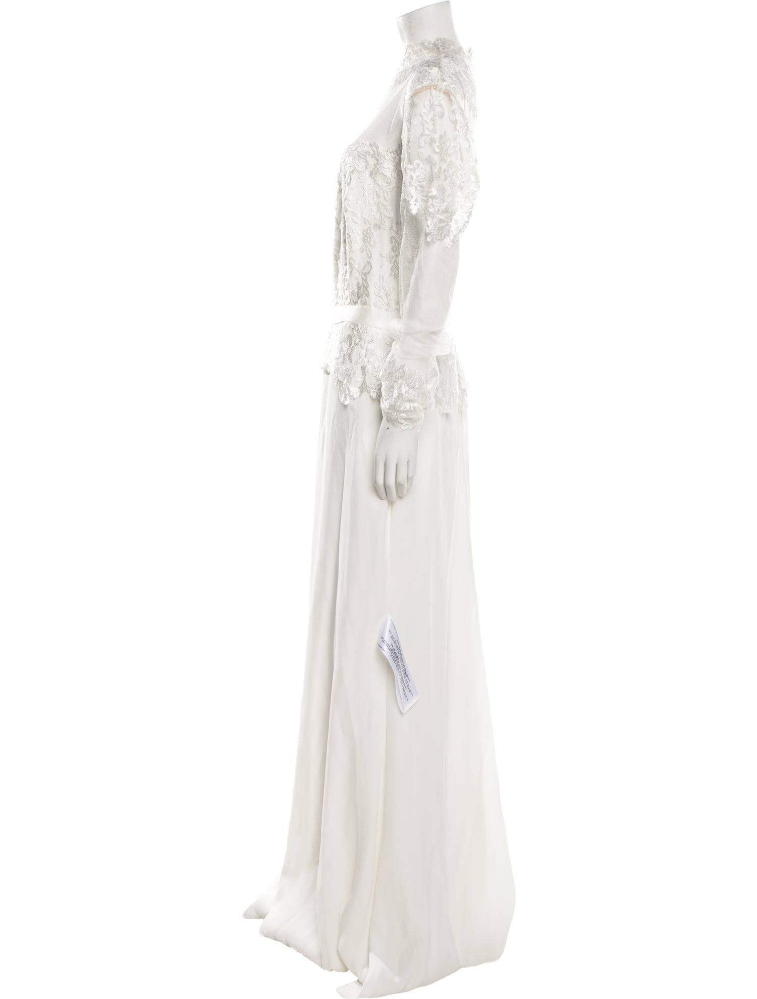 Tadashi Shoji Lace Pattern Long Dress w/ Tags