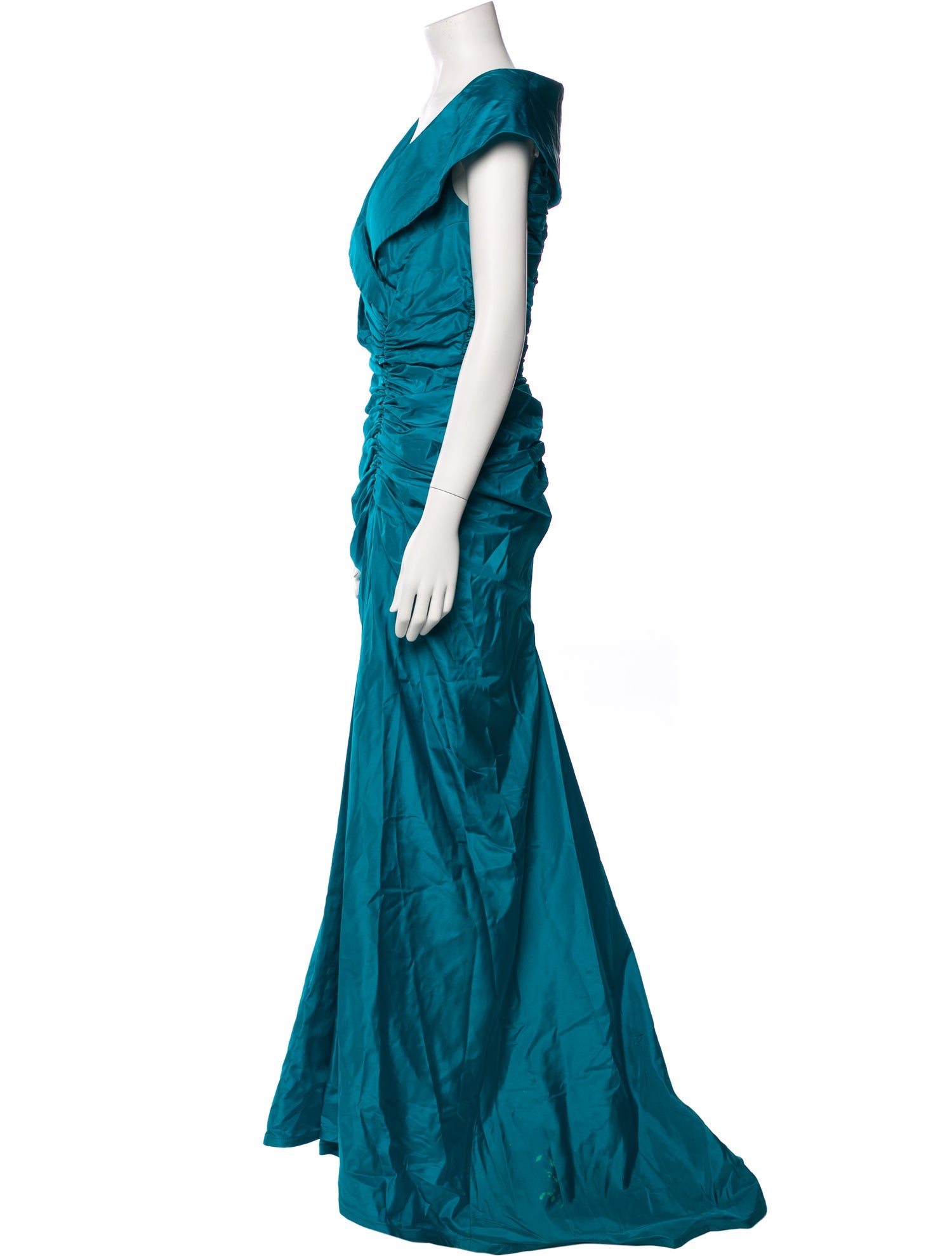 Tadashi Shoji Silk Long Dress