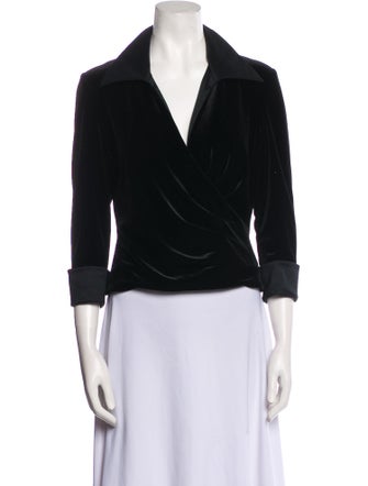 Tadashi Shoji Three-Quarter Sleeve Blouse