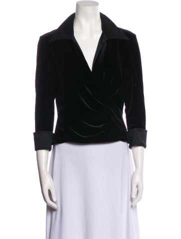 Tadashi Shoji Tops Three-Quarter Sleeve Blouse Petite