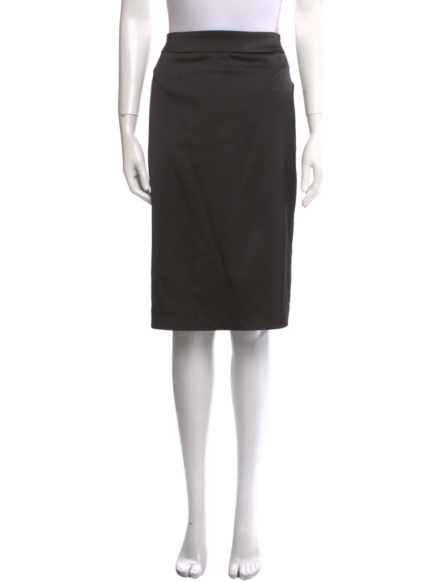 Tadashi Shoji Pleated Accents Knee-Length Skirt