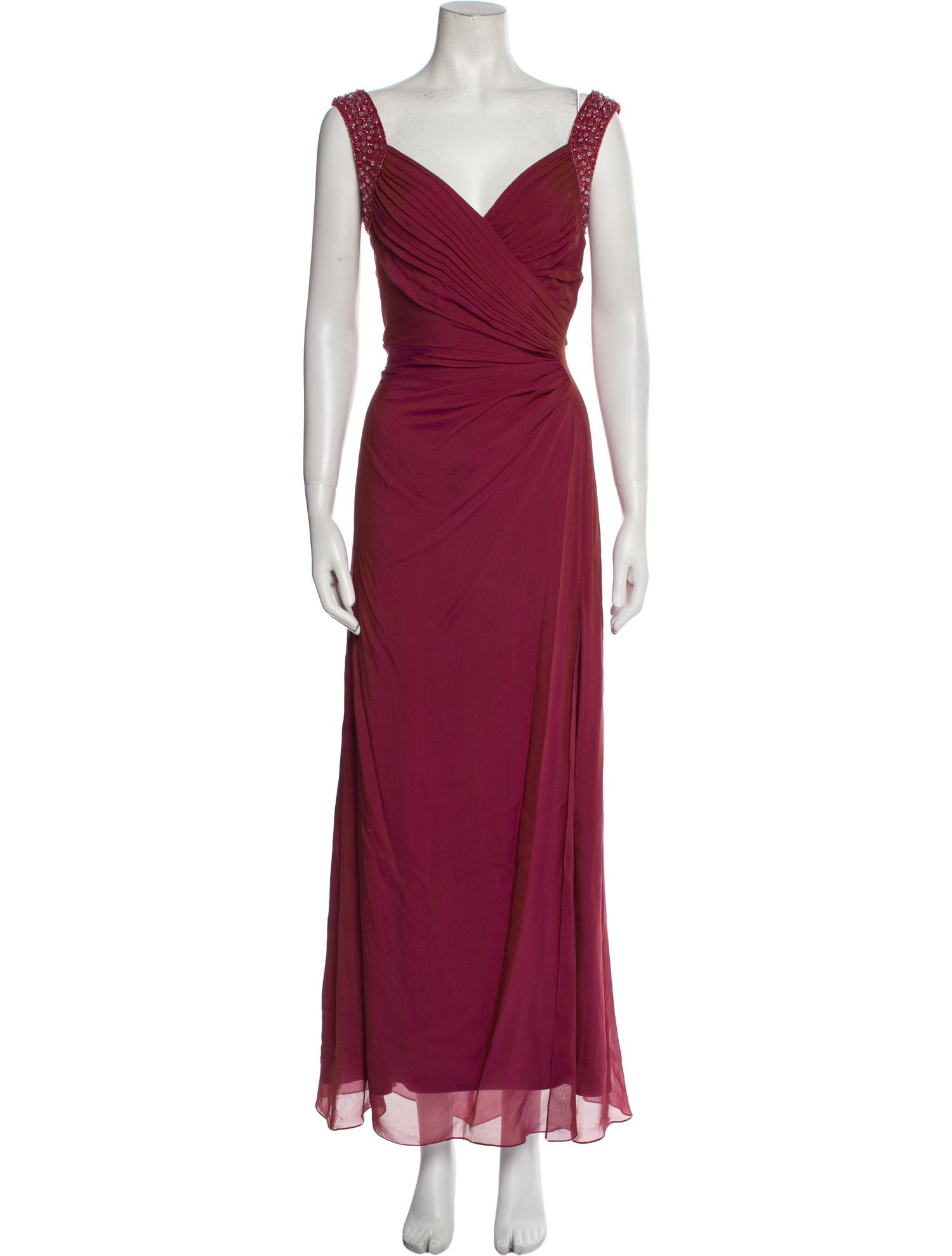 Tadashi Shoji Silk Long Dress