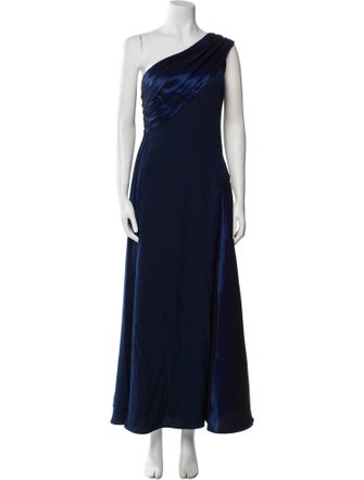 Tadashi Shoji One-Shoulder Long Dress