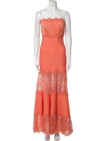 Tadashi Shoji Dresses Lace Pattern Long Dress XS