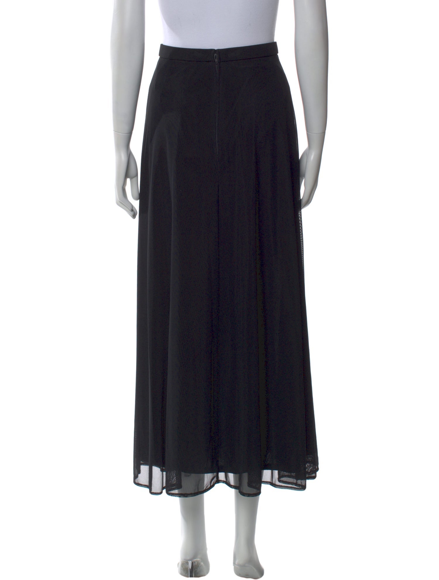 Tadashi Shoji Nylon Midi Length Skirt