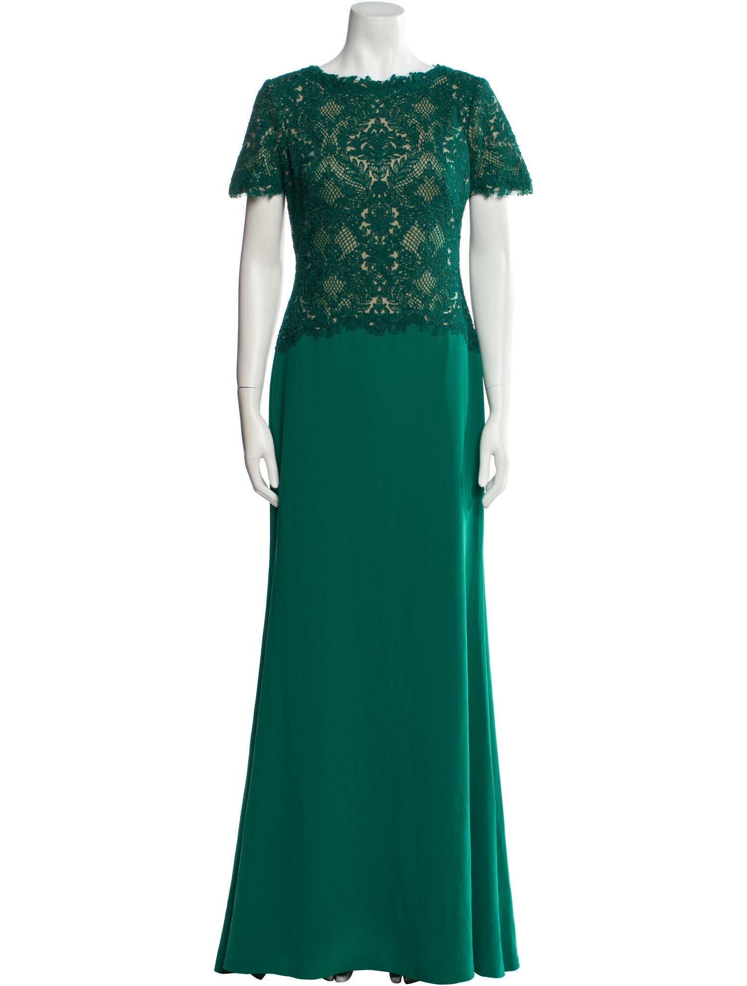Tadashi Shoji Lace Pattern Long Dress w/ Tags
