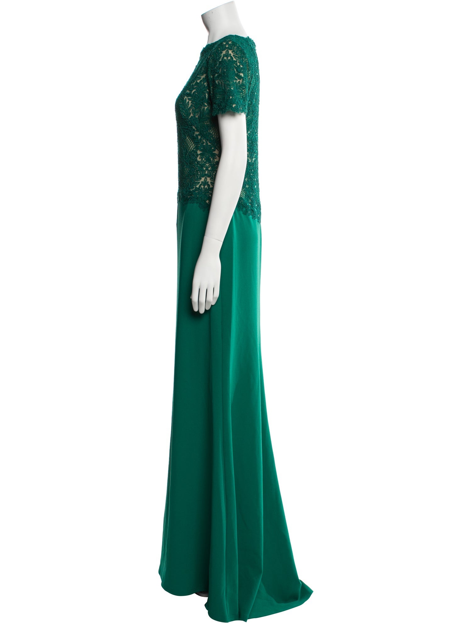 Tadashi Shoji Lace Pattern Long Dress w/ Tags