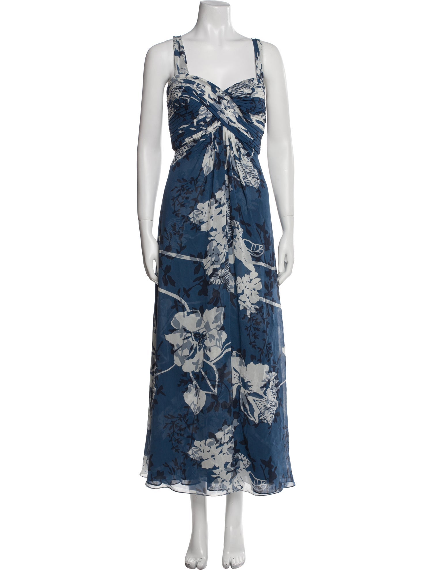 Tadashi Shoji Silk Long Dress
