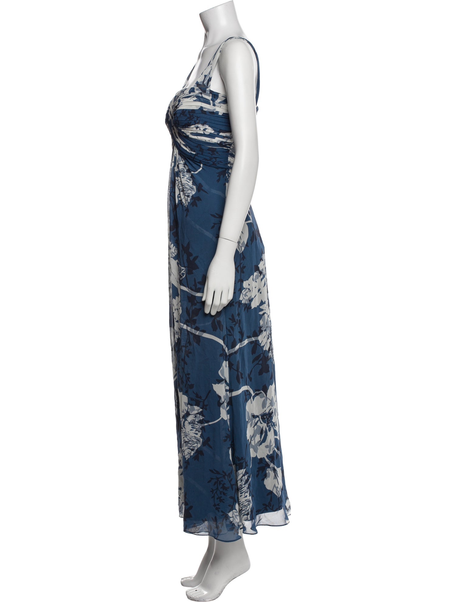 Tadashi Shoji Silk Long Dress