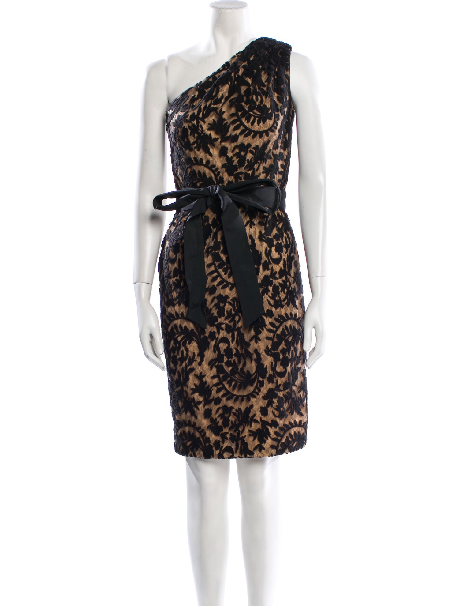 Tadashi Shoji Animal Print Mini Dress