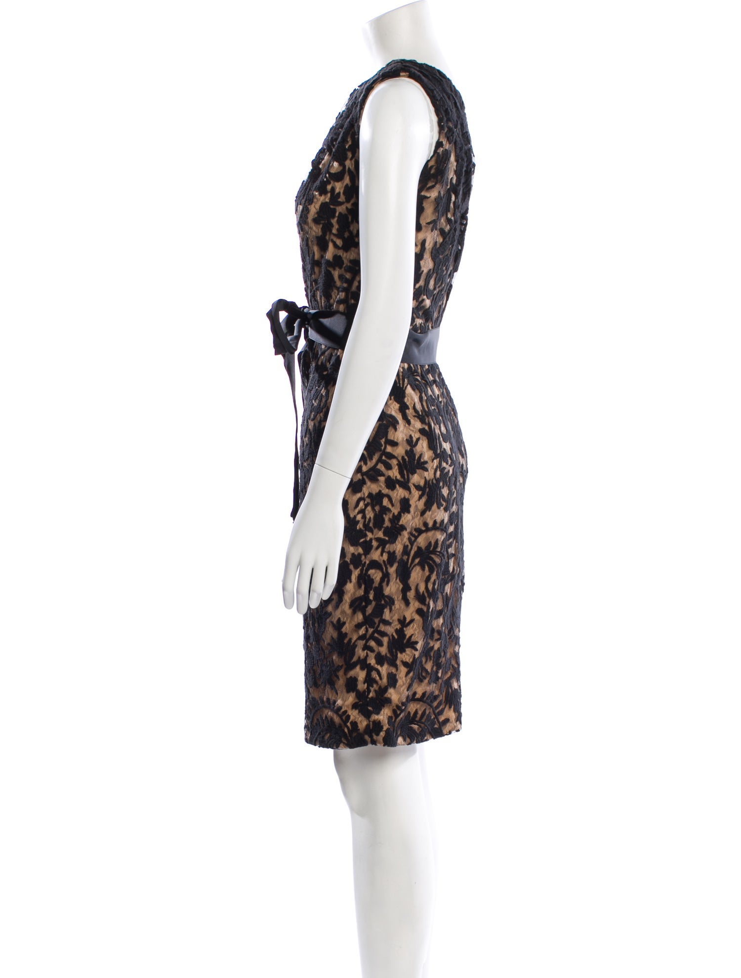 Tadashi Shoji Animal Print Mini Dress