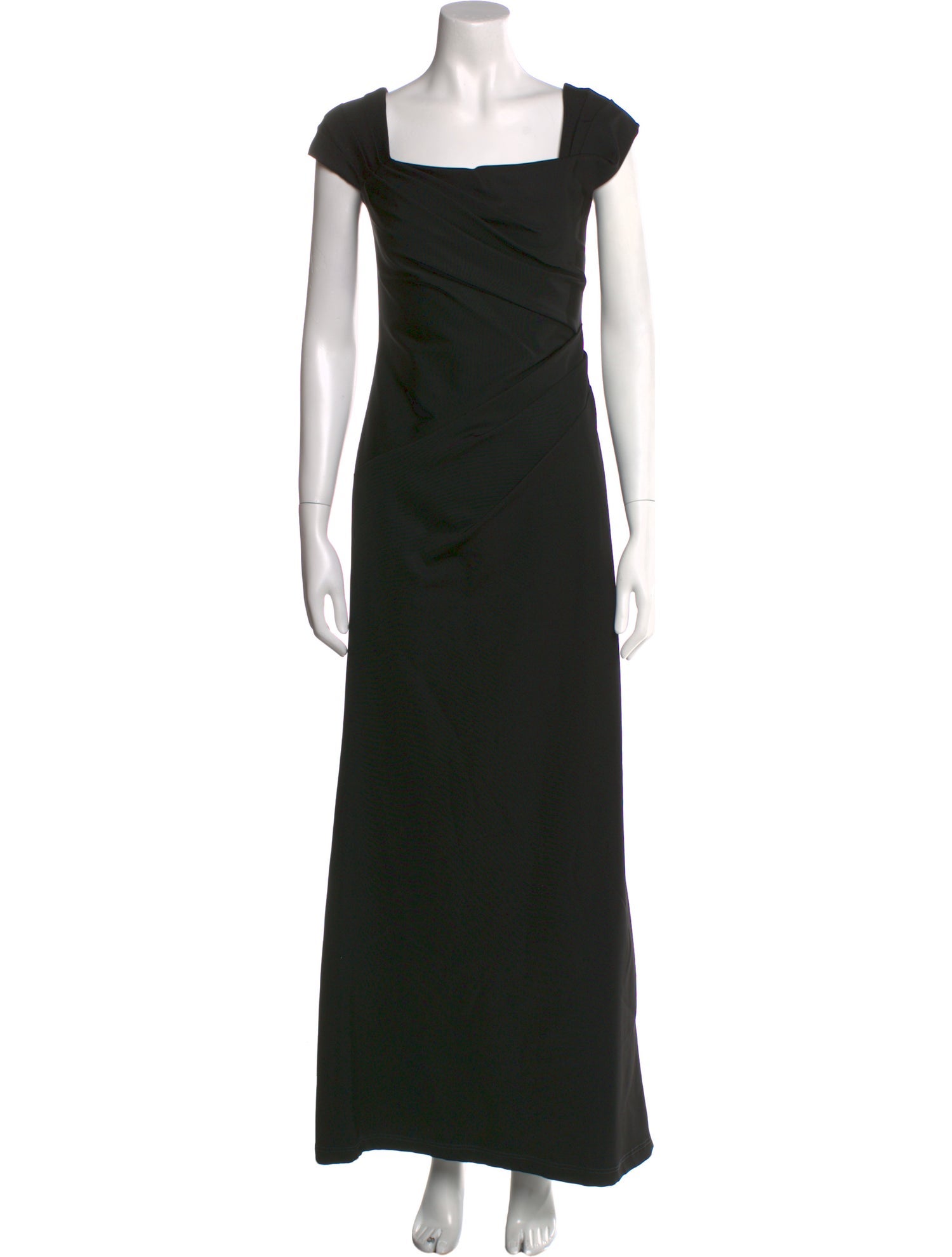Tadashi Shoji Square Neckline Long Dress