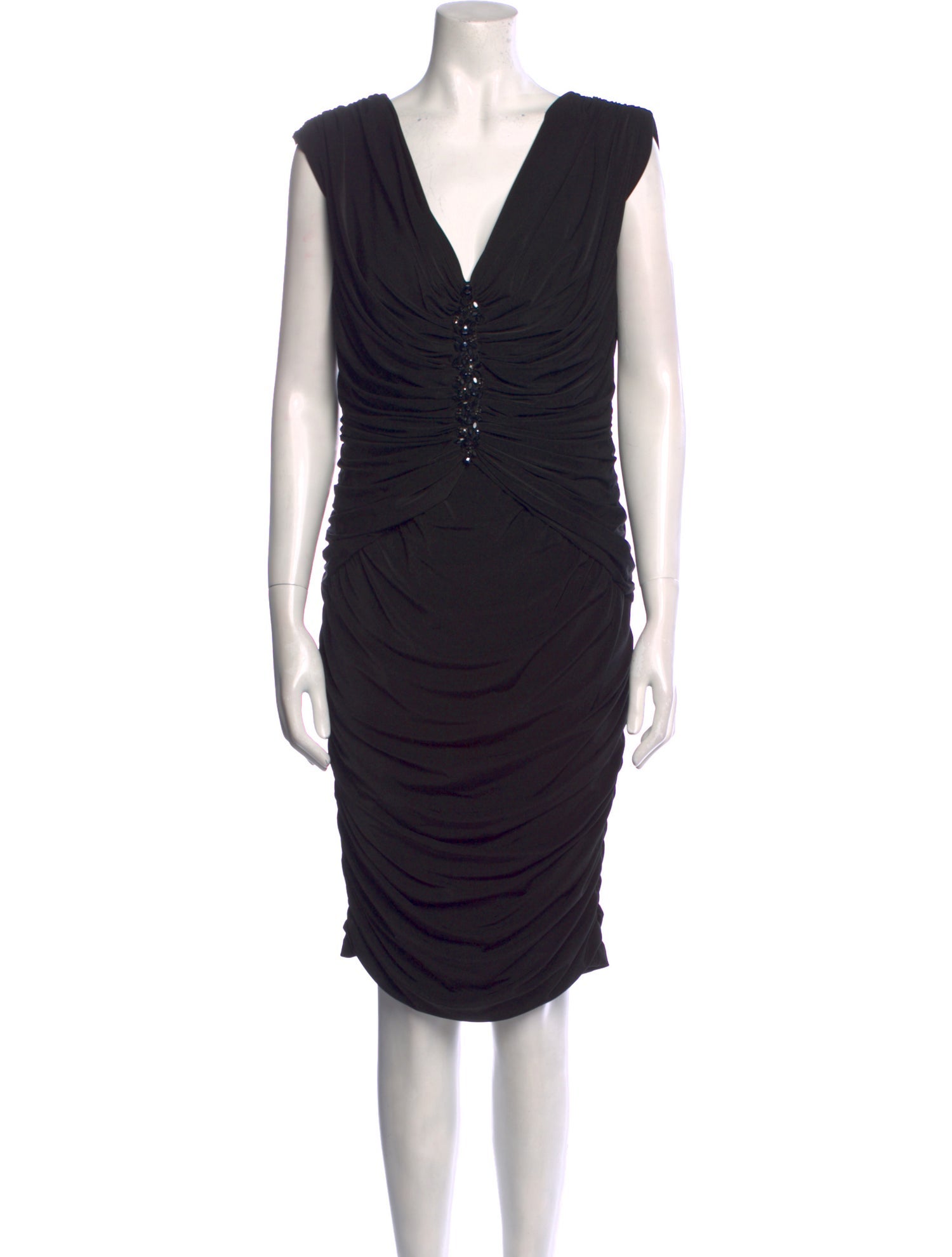 Tadashi Shoji V-Neck Mini Dress w/ Tags