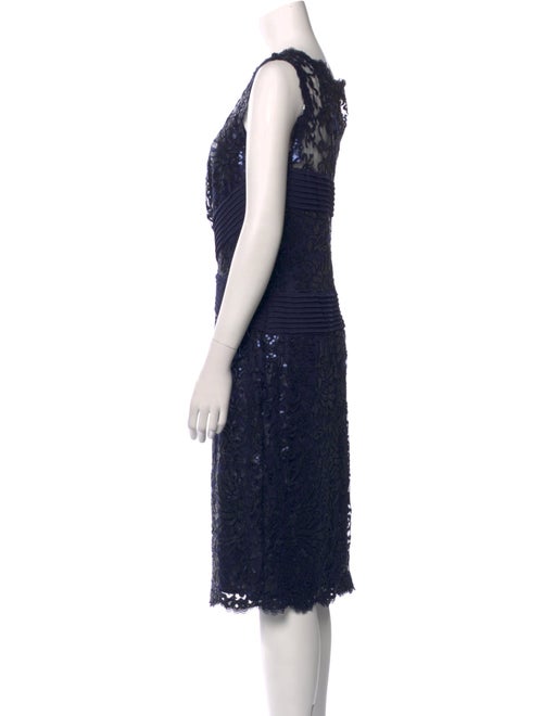 Tadashi Shoji Lace Pattern Knee-Length Dress