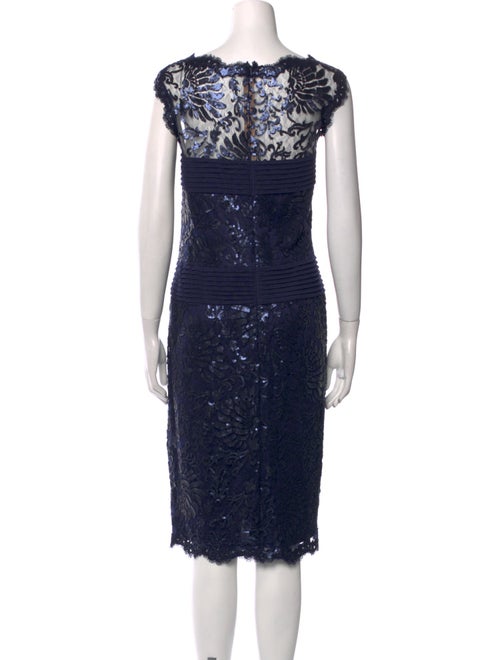 Tadashi Shoji Lace Pattern Knee-Length Dress