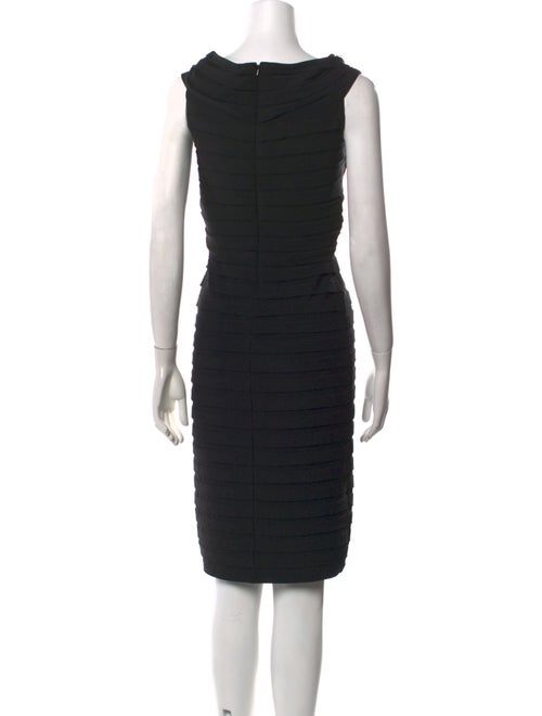 Tadashi Shoji V-Neck Knee-Length Dress