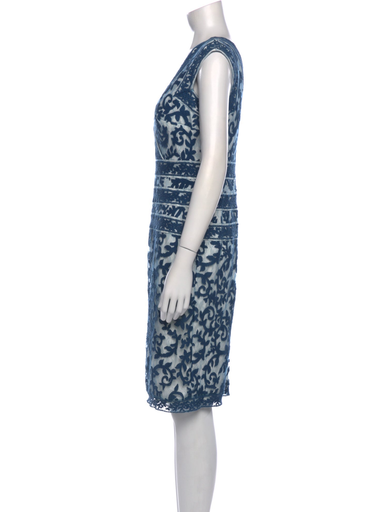 Tadashi Shoji Printed Knee-Length Dress