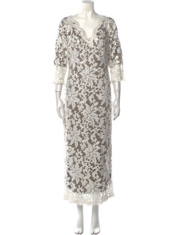 Tadashi Shoji Dresses Lace Pattern Long Dress US 14 | XL