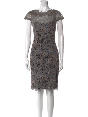 Tadashi Shoji Dresses Lace Pattern Knee-Length Dress US 6 | M
