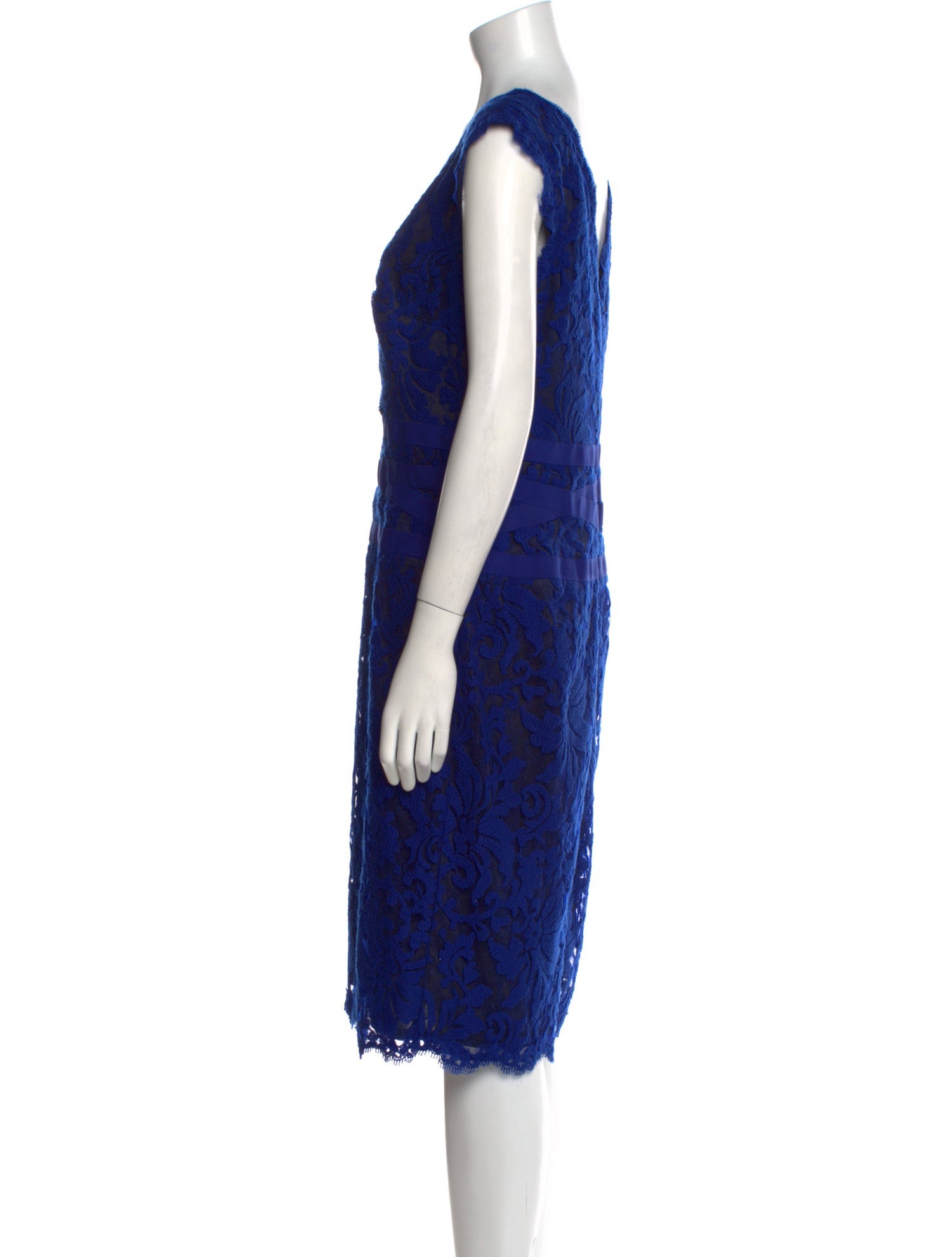 Tadashi Shoji Lace Knee-Length Dress
