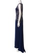 Tadashi Shoji Patterned Long Dress
