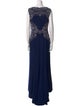 Tadashi Shoji Patterned Long Dress
