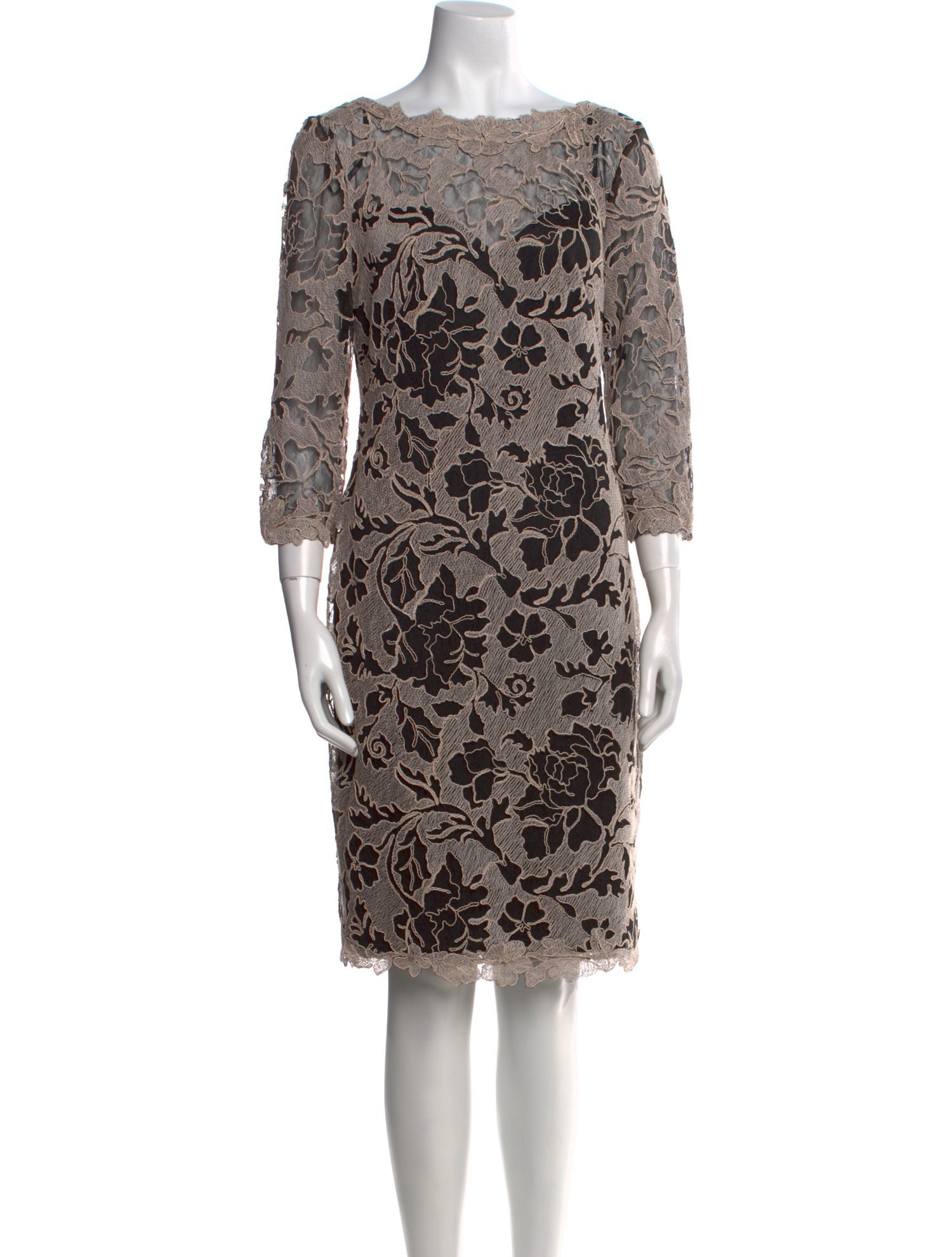 Tadashi Shoji Printed Knee-Length Dress