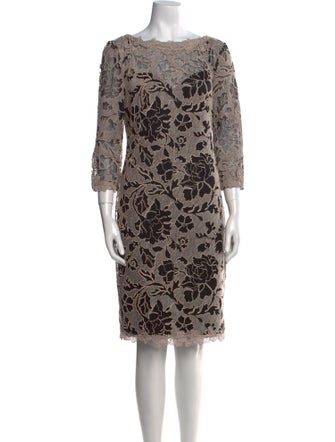 Tadashi Shoji Printed Knee-Length Dress