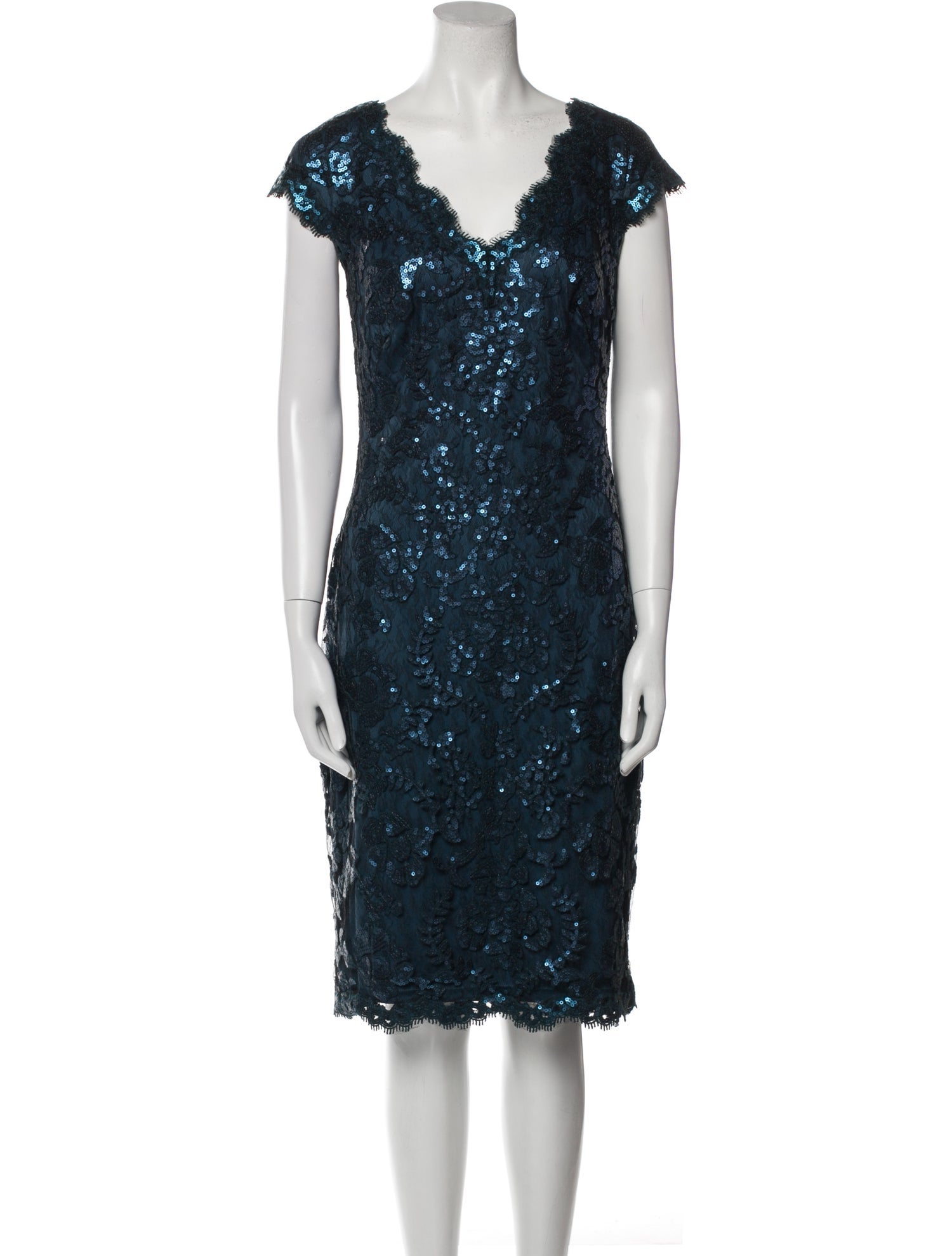 Tadashi Shoji Sequin Knee-Length Dress