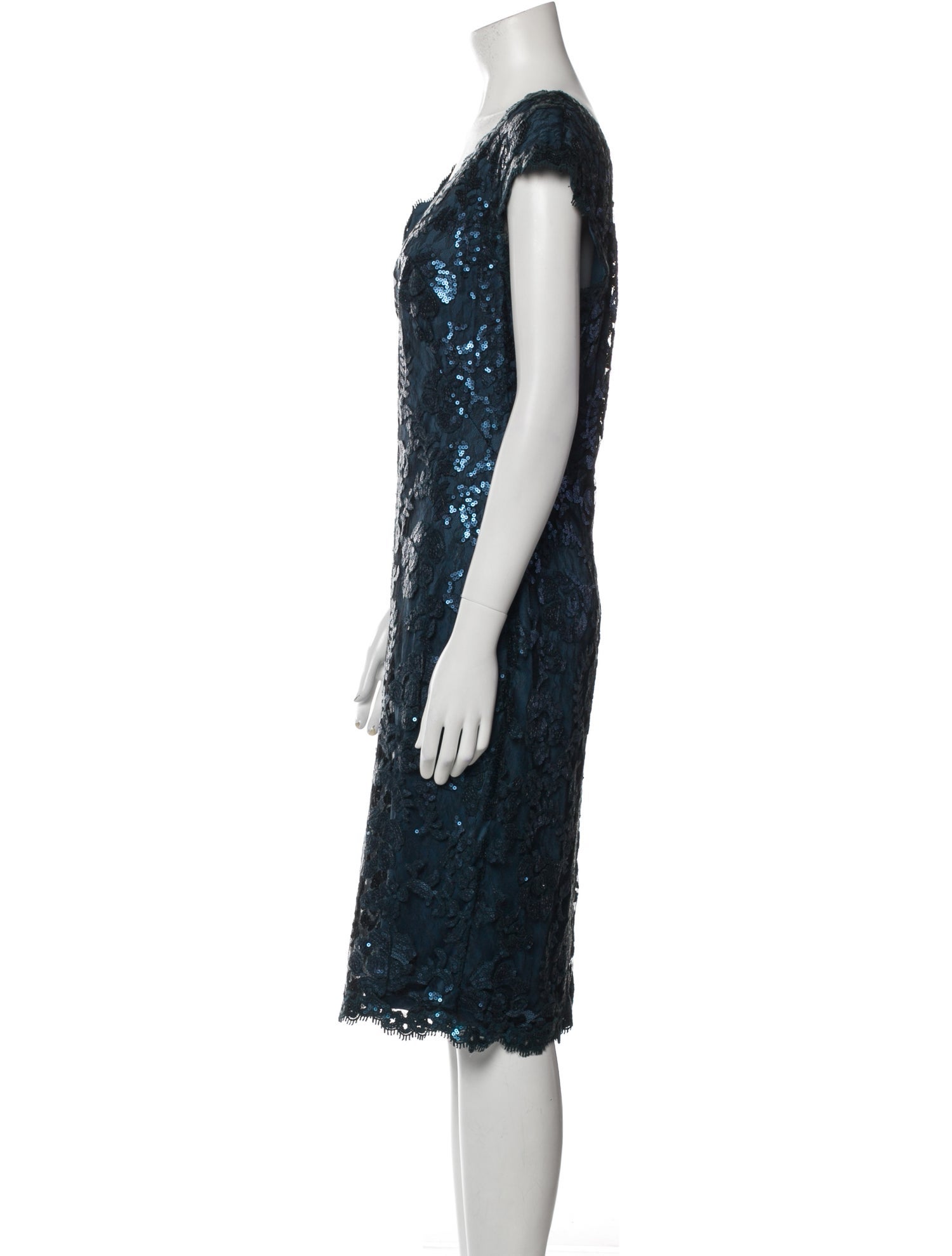 Tadashi Shoji Sequin Knee-Length Dress