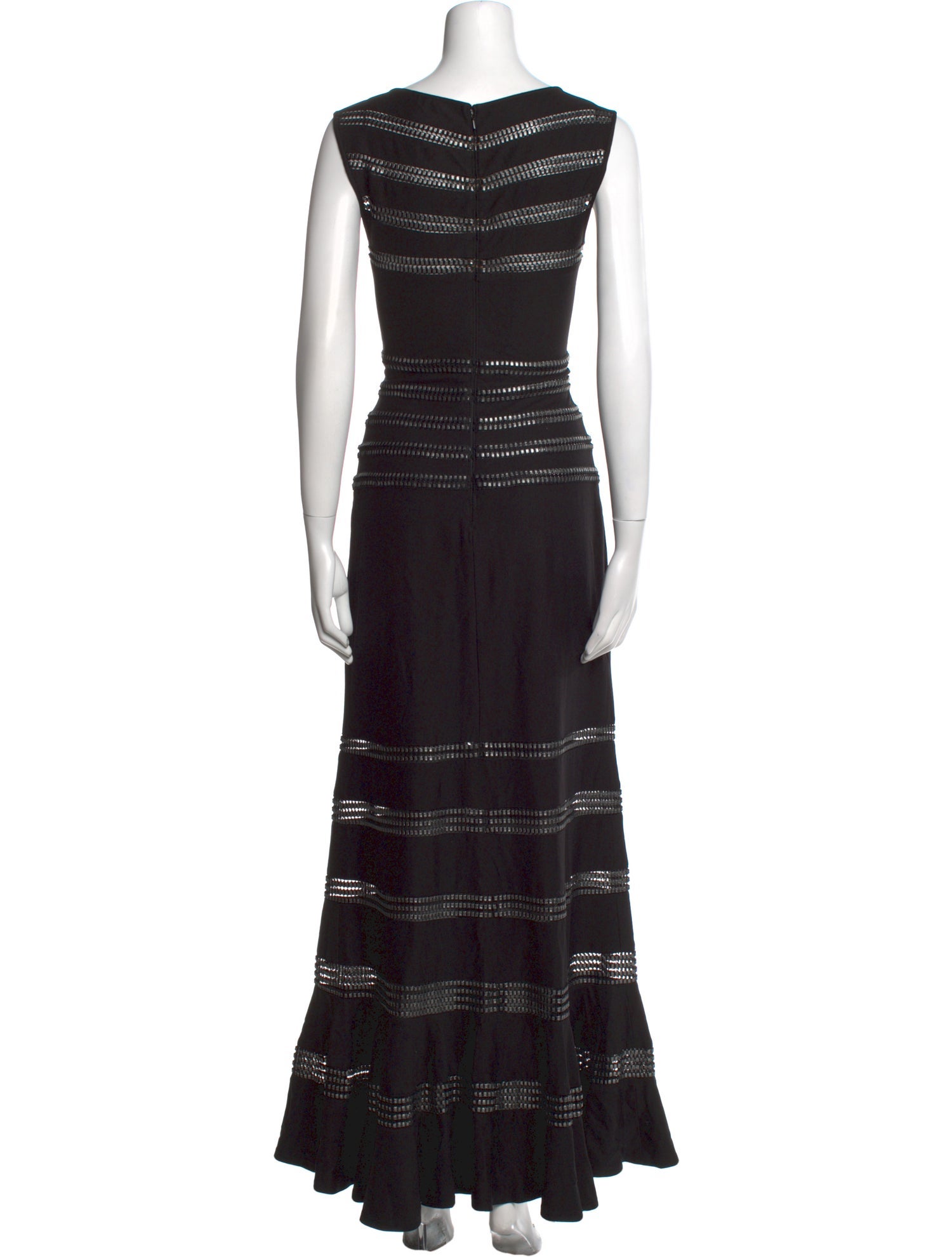 Tadashi Shoji Scoop Neck Long Dress