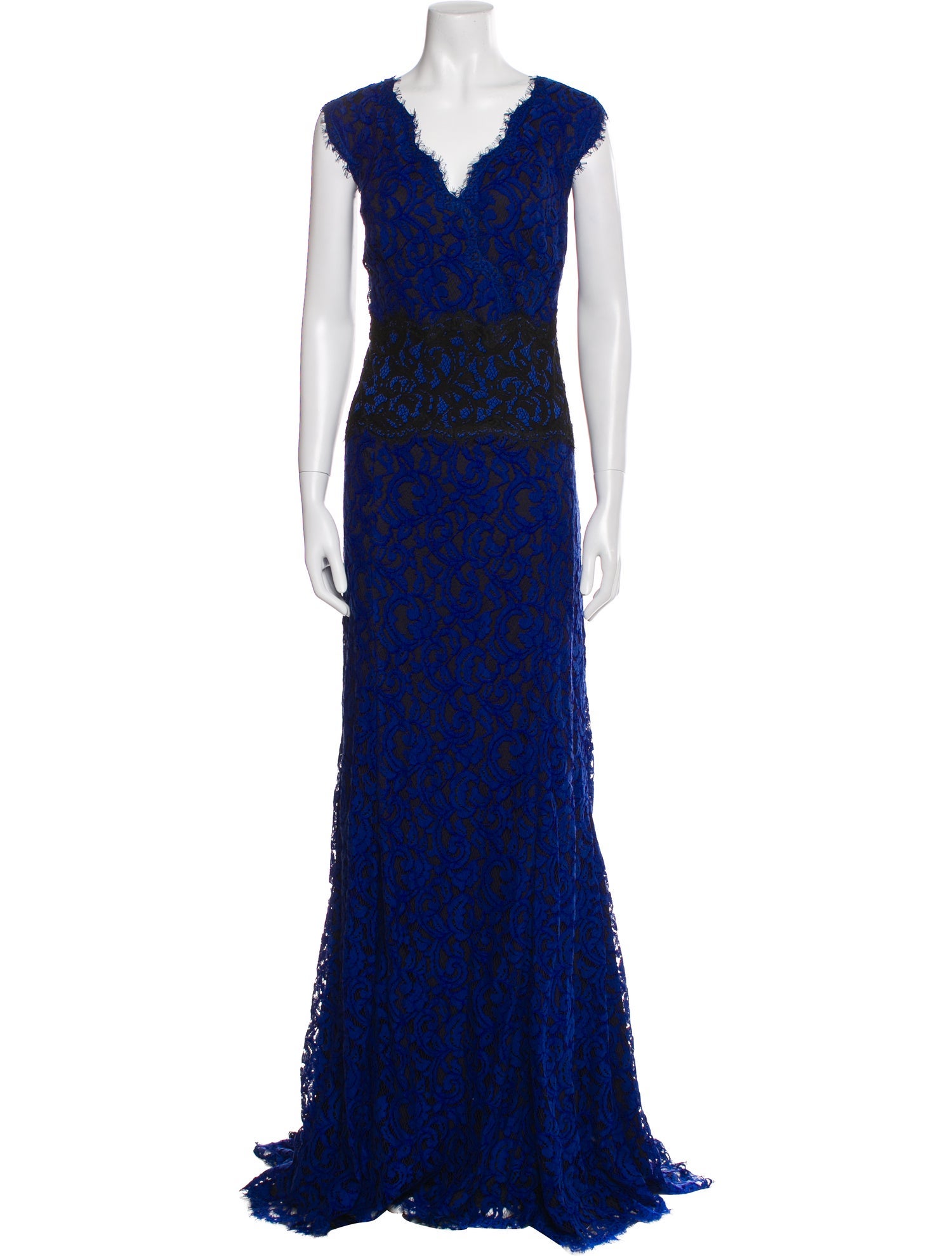 Tadashi Shoji Lace Pattern Long Dress w/ Tags