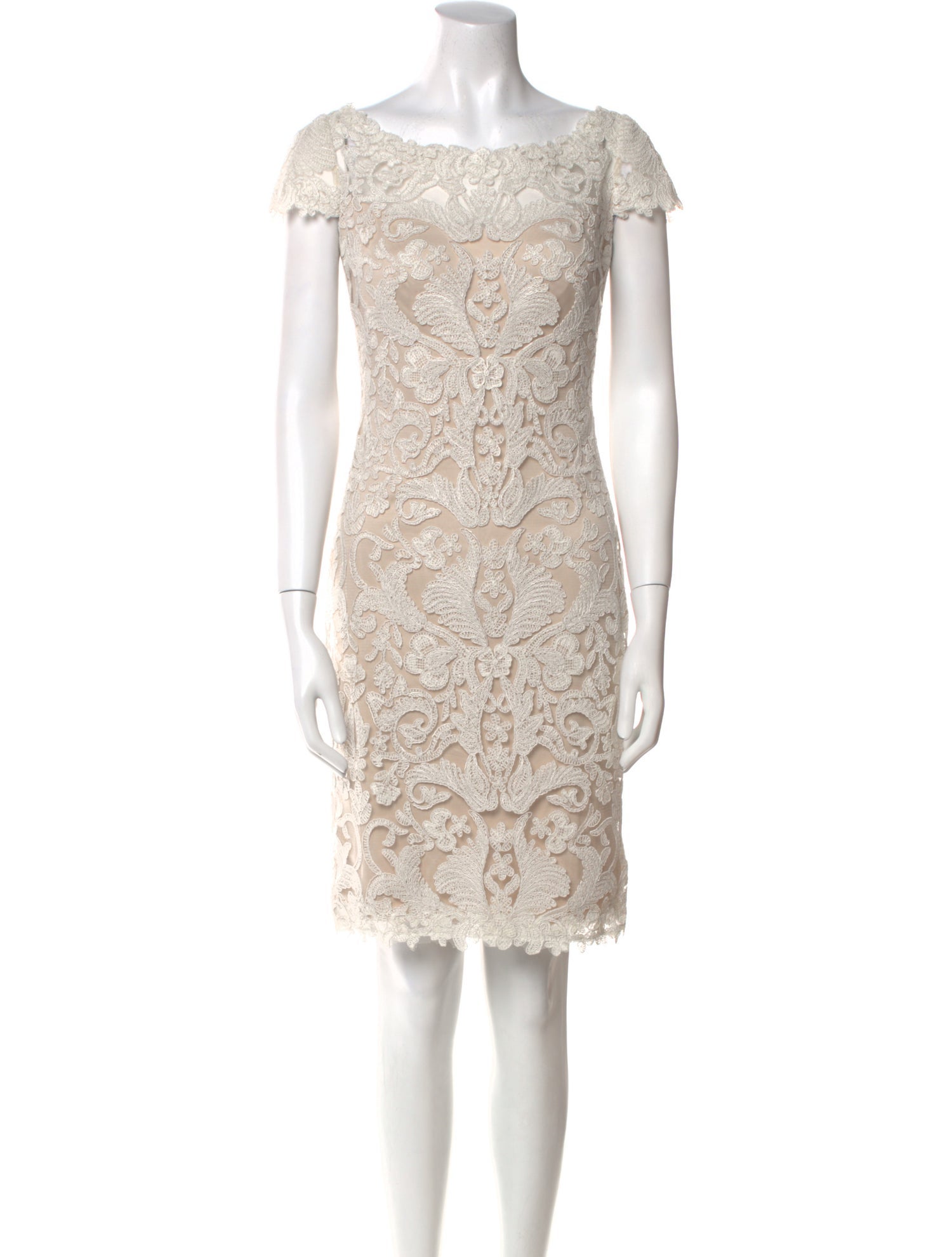 Tadashi Shoji Lace Pattern Knee-Length Dress w/ Tags