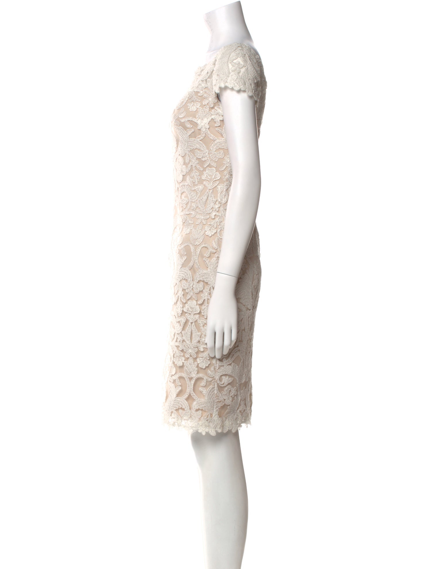 Tadashi Shoji Lace Pattern Knee-Length Dress w/ Tags