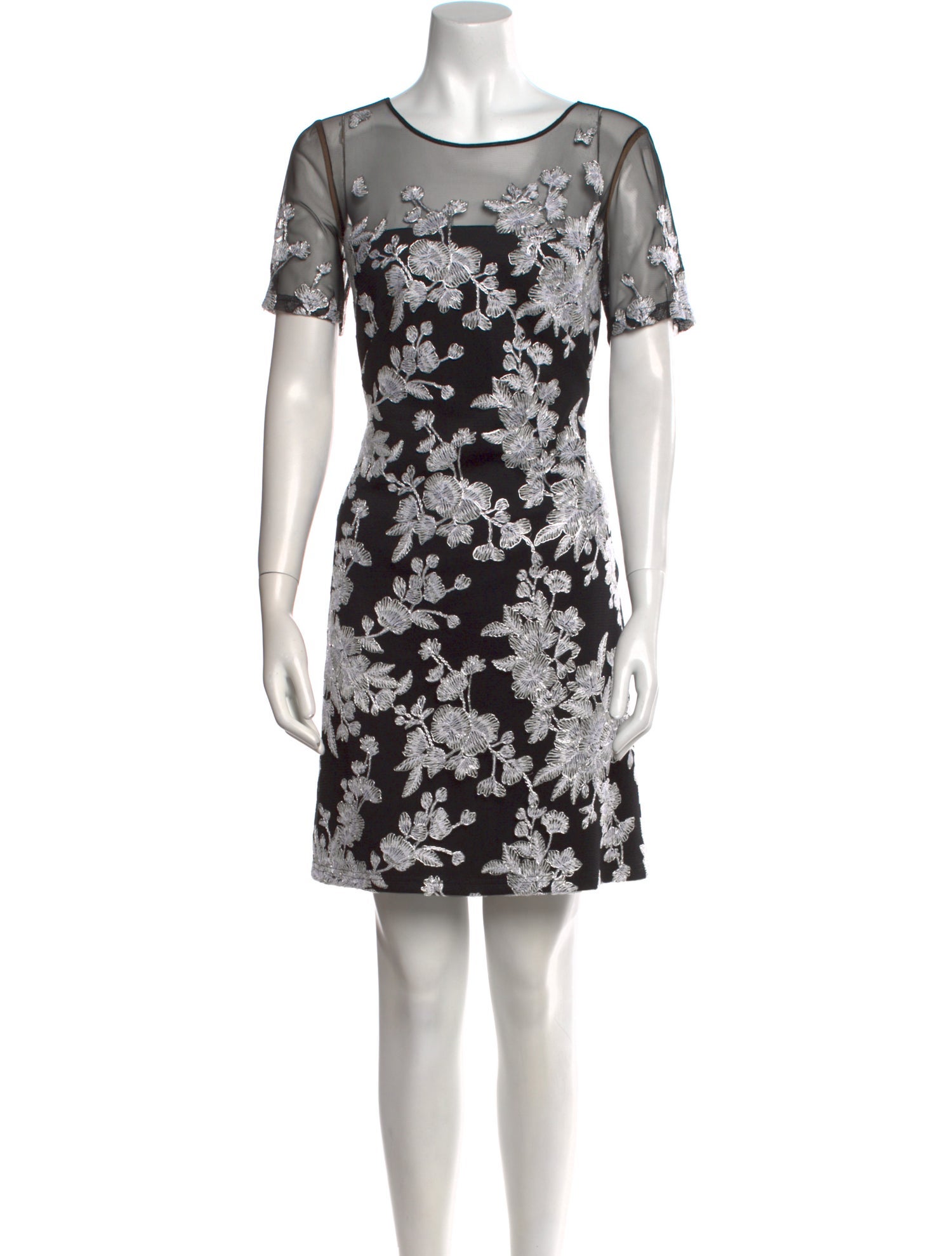 Tadashi Shoji Floral Print Mini Dress
