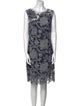 Tadashi Shoji Lace Pattern Knee-Length Dress