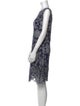 Tadashi Shoji Lace Pattern Knee-Length Dress