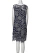 Tadashi Shoji Lace Pattern Knee-Length Dress